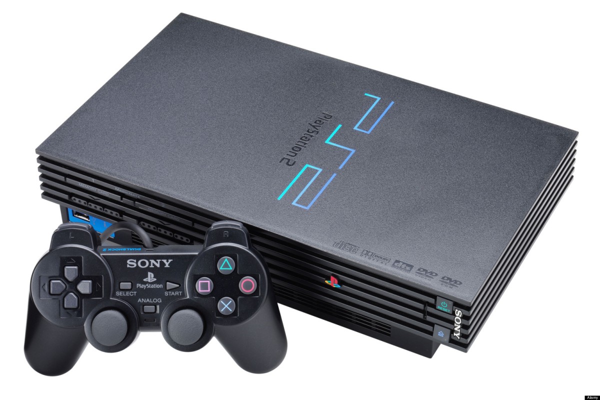 Original Playstation 2 PS2 Dualshock Silver Controller